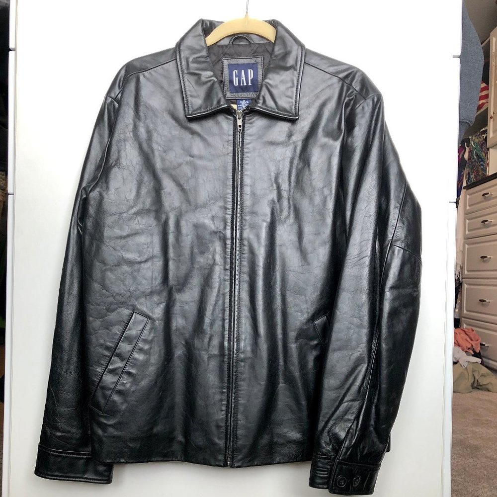 Vintage GAP Leather Jacket